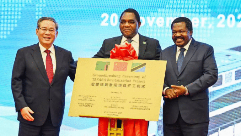 TAZARA railway rehabilitation inauguration Lusaka